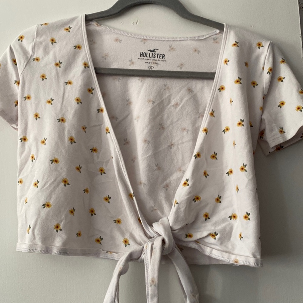 sunflower crop top